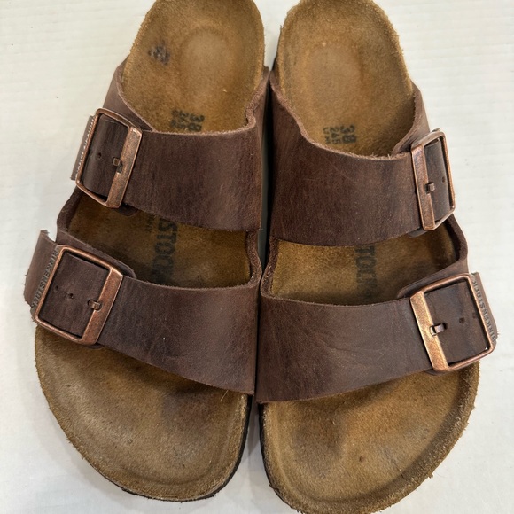 Birkenstock Unisex US W7/M5 Arizona Soft Footbed Sandal Habana - Picture 3 of 5